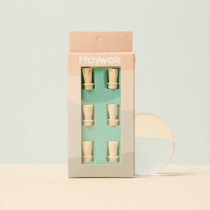 6 Têtes de rechange